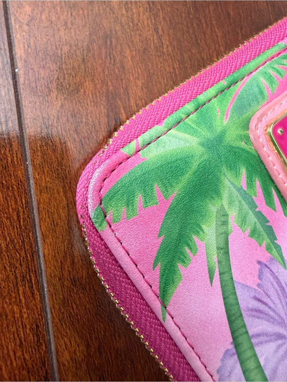 Loungefly Pink Three Caballeros Zip Wallet - Picture 4 of 5